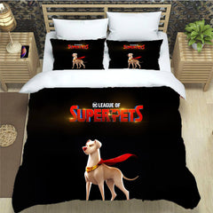 2024 NEW DC League of Super-Pets Bedding Set Pattern Quilt Cover Without Filler