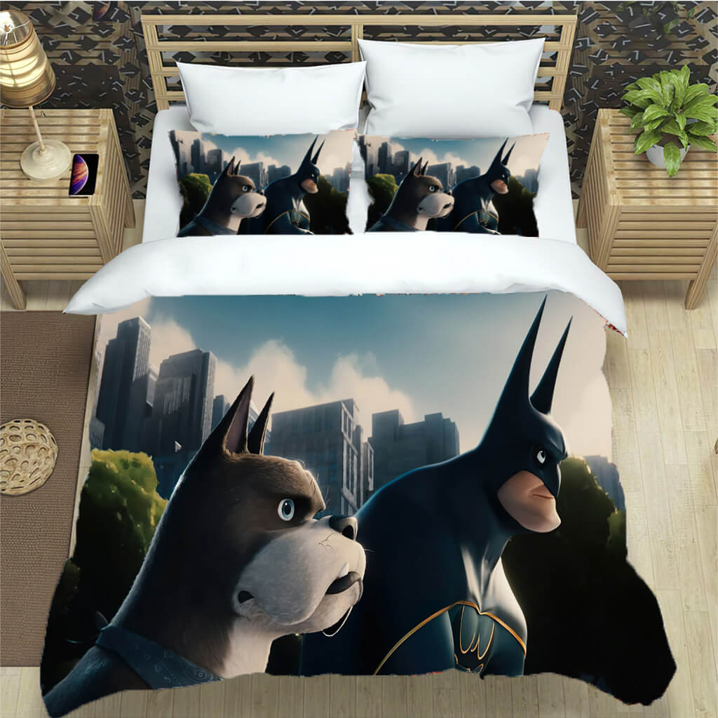 2024 NEW DC League of Super-Pets Bedding Set Pattern Quilt Cover Without Filler