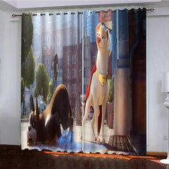 2024 NEW DC League of Super-Pets Curtains Window Drapes