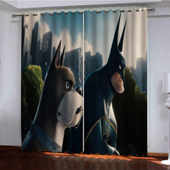 2024 NEW DC League of Super-Pets Curtains Window Drapes