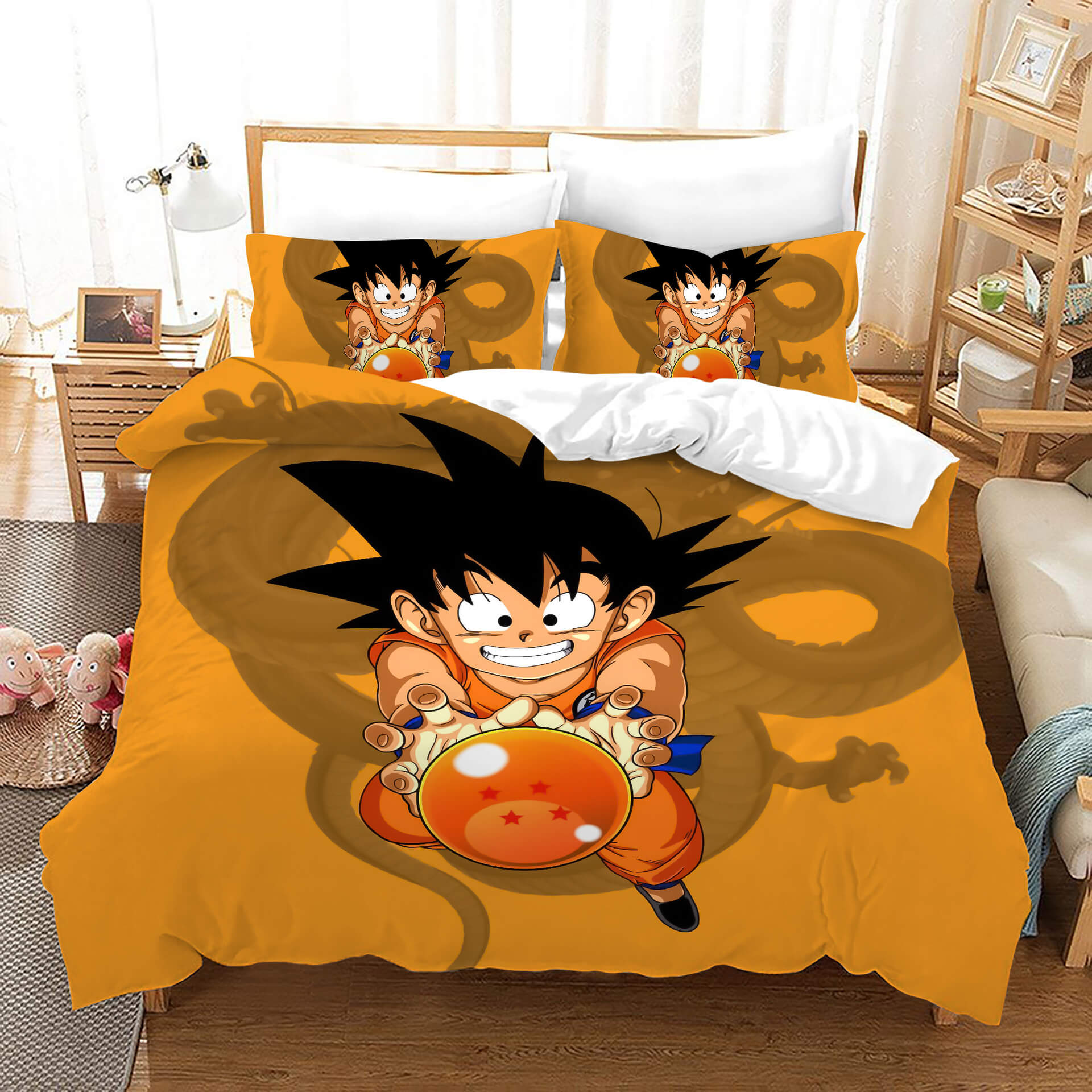 2024 NEW DRAGON BALL GT Cosplay Bedding Sets Quilt Covers Room Decoration