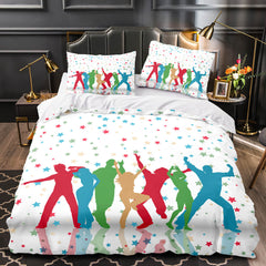 2024 NEW Dance Pattern Bedding Set Quilt Duvet Covers