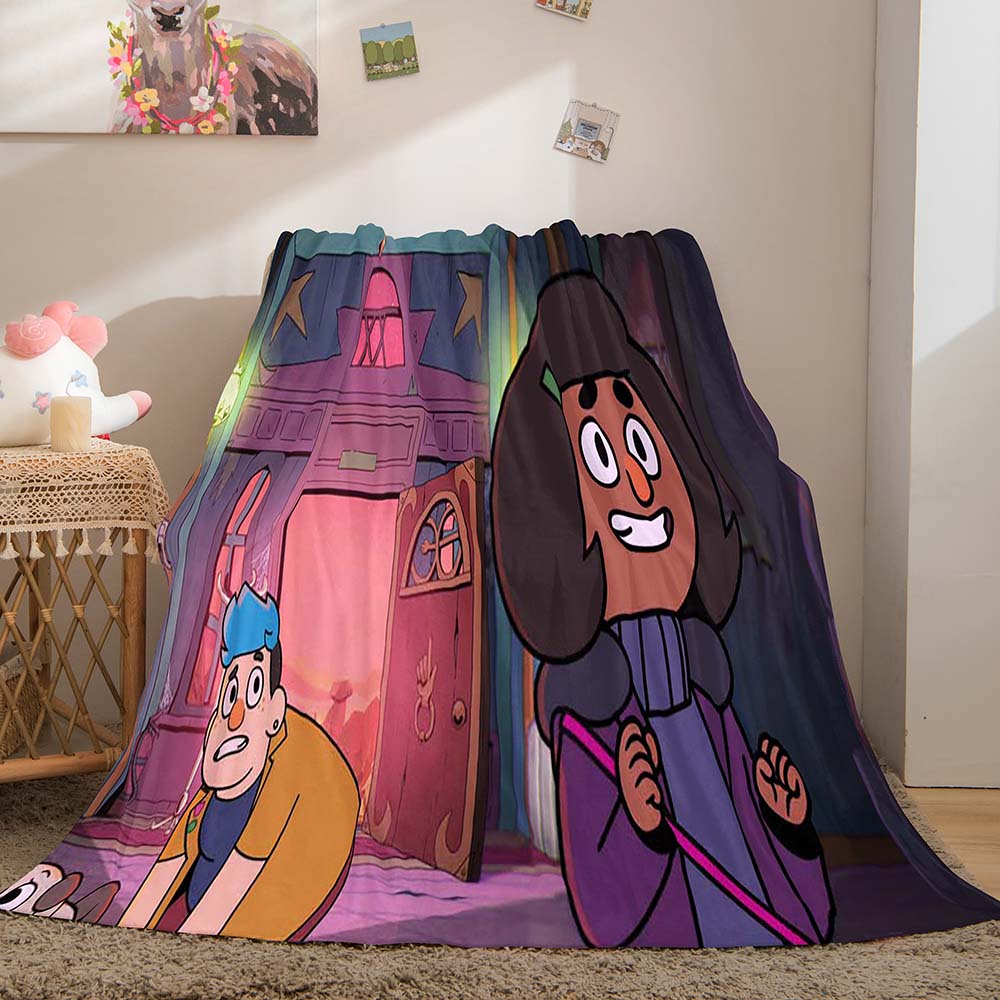 2025 NEW Dead End Paranormal Park Blanket Pattern Flannel Throw Room Decoration