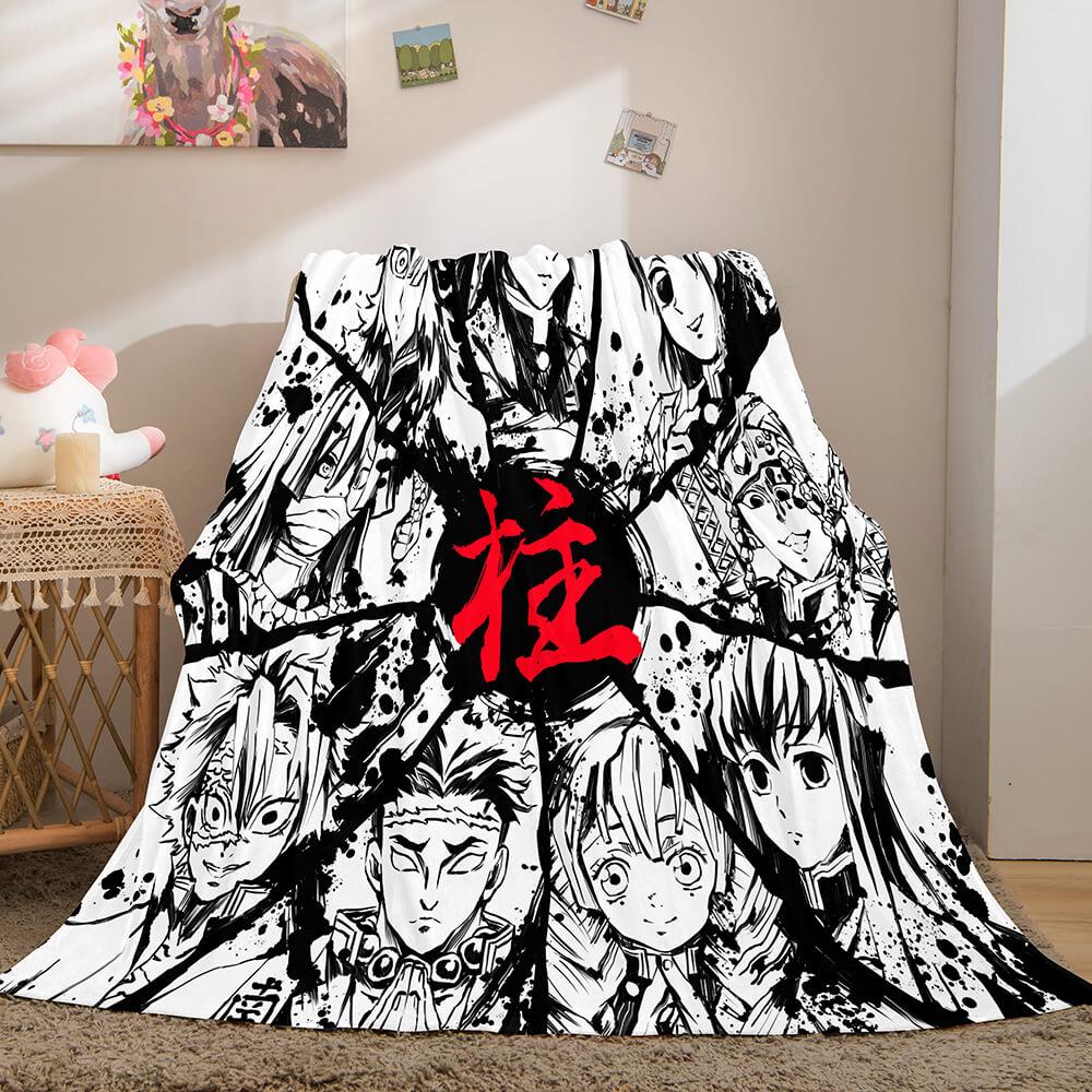 2025 NEW Demon Slayer Flannel Fleece Blanket