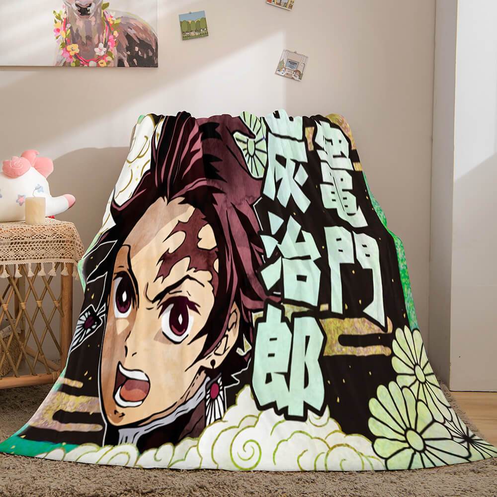 2025 NEW Demon Slayer Flannel Fleece Blanket
