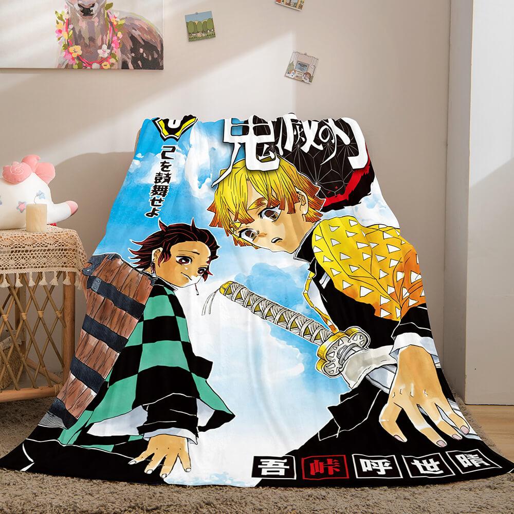 2025 NEW Demon Slayer Flannel Fleece Blanket