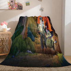 2025 NEW Disenchantment Blanket Flannel Throw Room Decoration