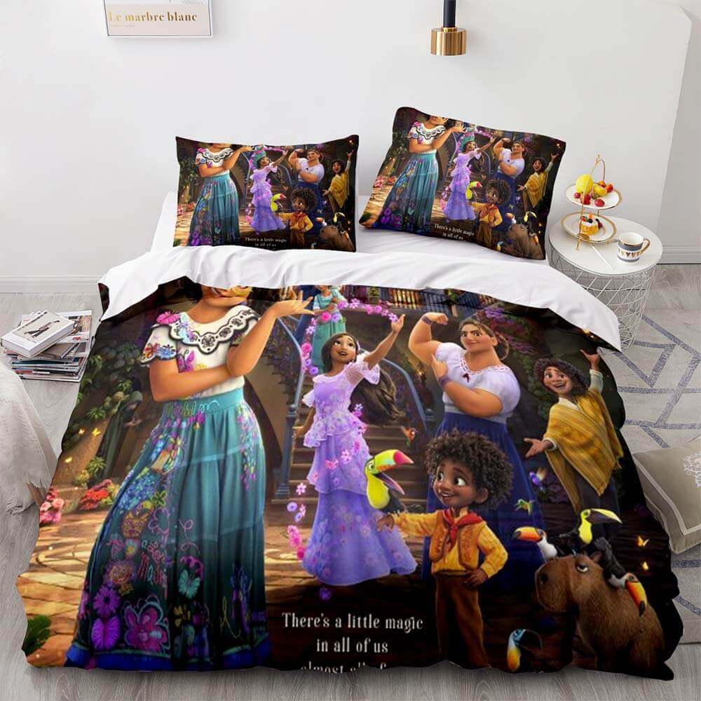 2024 NEW Disney Encanto Bedding Set Quilt Duvet Covers Pillowcase Bedding Sets