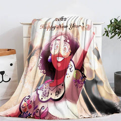 2024 NEW Disney Encanto Blanket Cosplay Flannel Throw Room Decoration