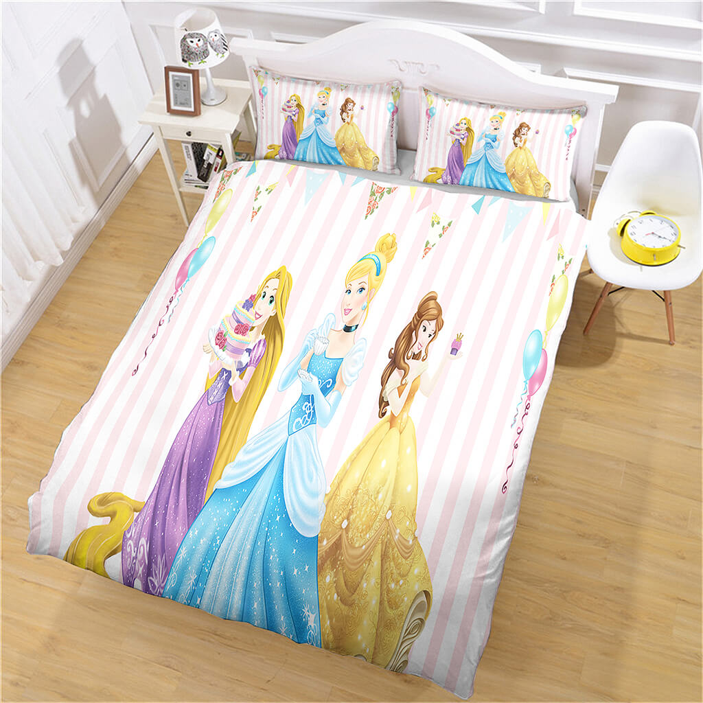 2024 NEW Disney Princess Bedding Set Quilt Cover Without Filler