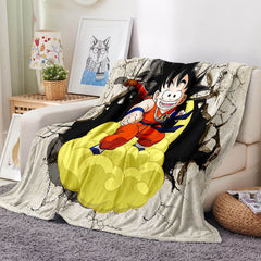 2024 NEW Dragon Ball Blanket Flannel Throw Room Decoration