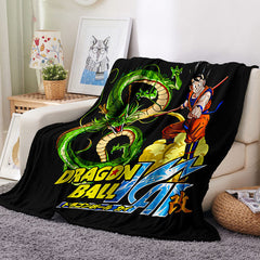 2024 NEW Dragon Ball Blanket Flannel Throw Room Decoration