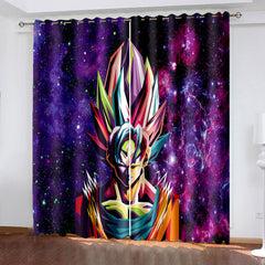 2024 NEW Dragon Ball Curtains Blackout Window Drapes