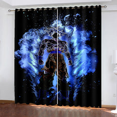 2024 NEW Dragon Ball Curtains Blackout Window Drapes