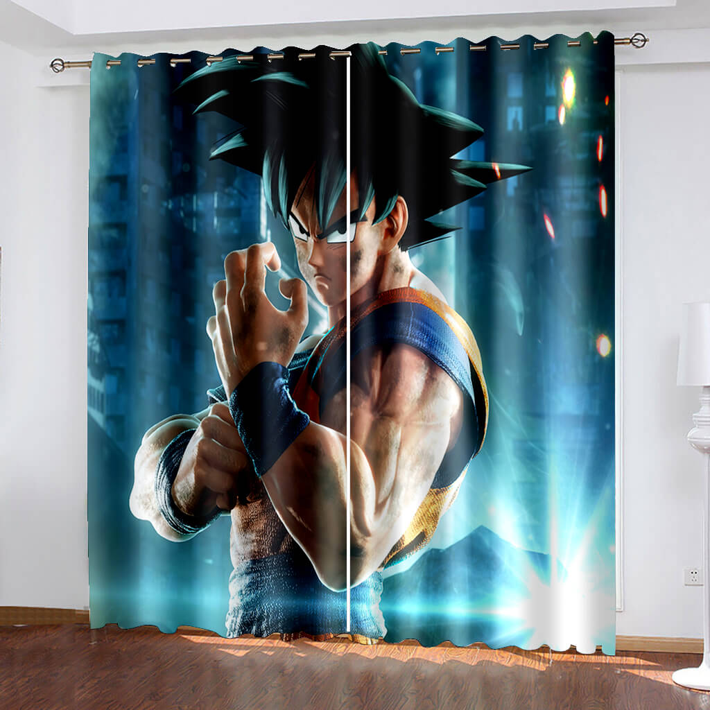 2024 NEW Dragon Ball Curtains Blackout Window Drapes