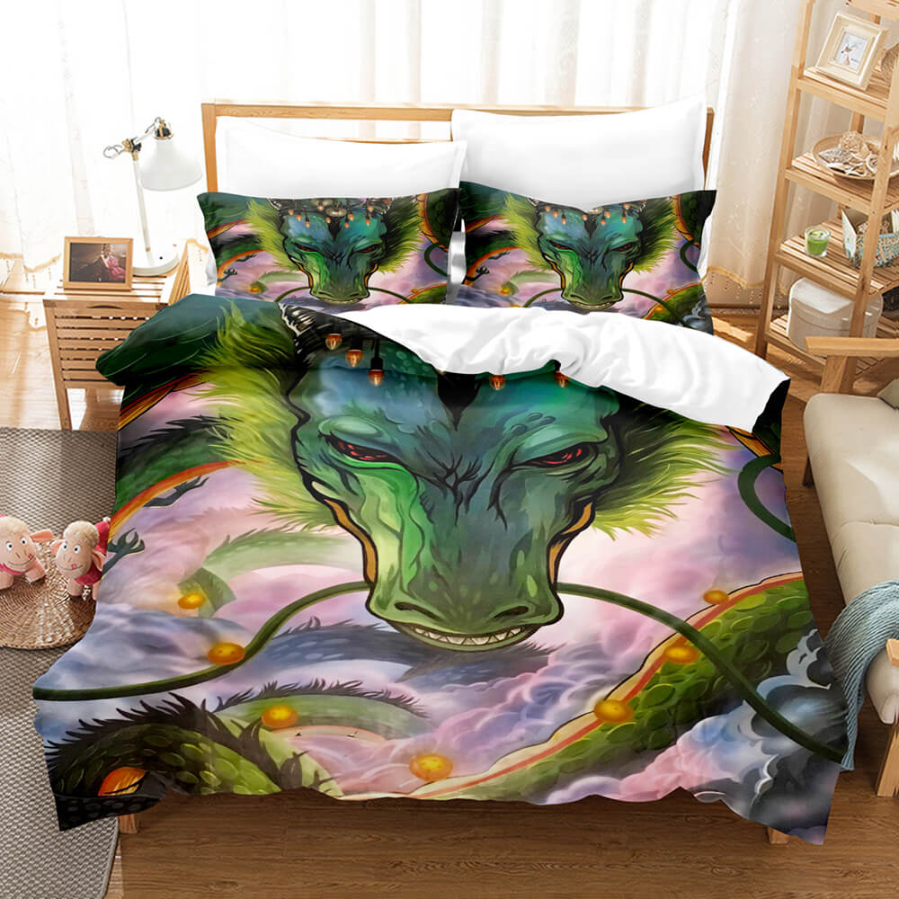 2024 NEW Dragon Ball Son Goku Kakarotto Bedding Set Quilt Cover Without Filler