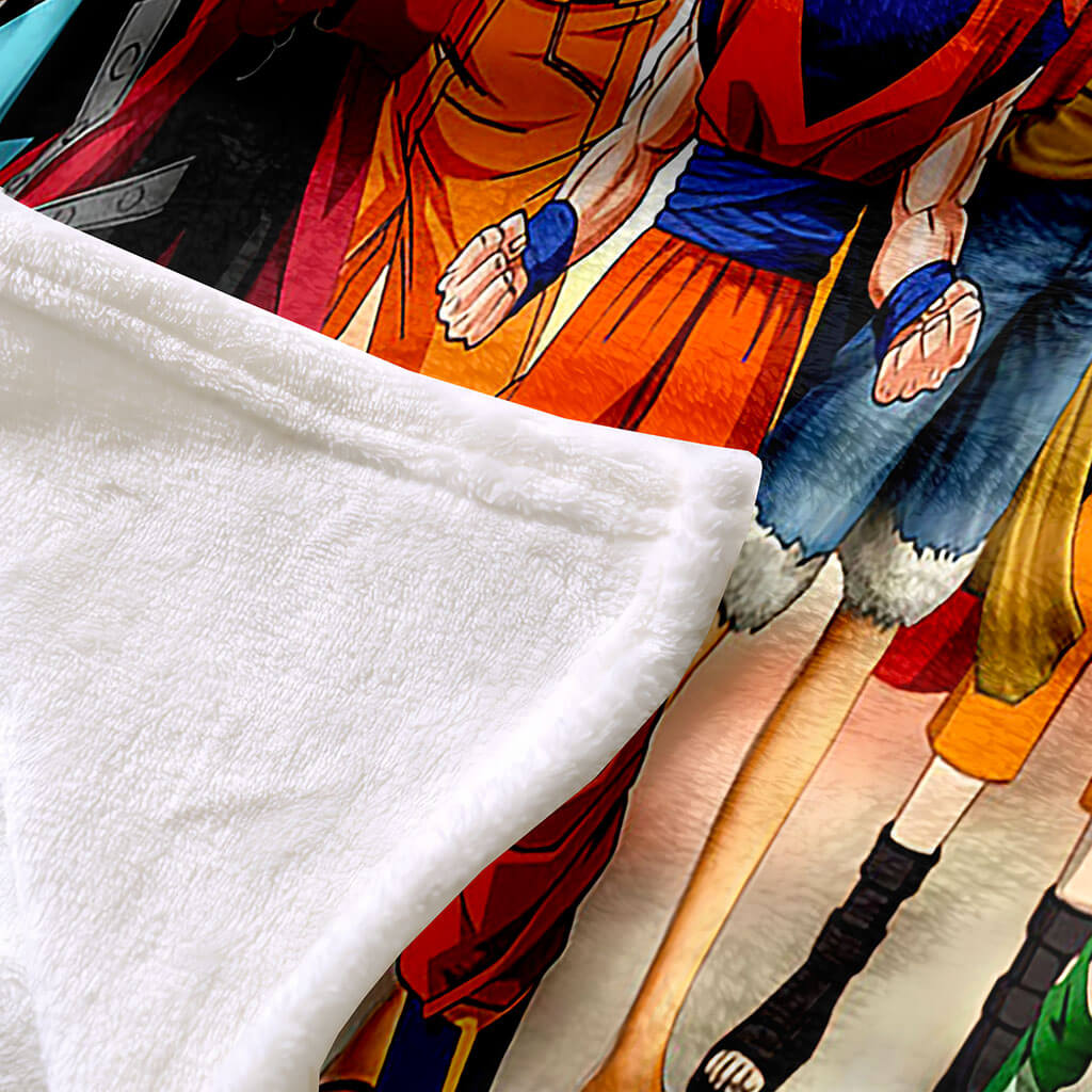 2024 NEW Dragon Ball Super Blanket Flannel Throw Room Decoration
