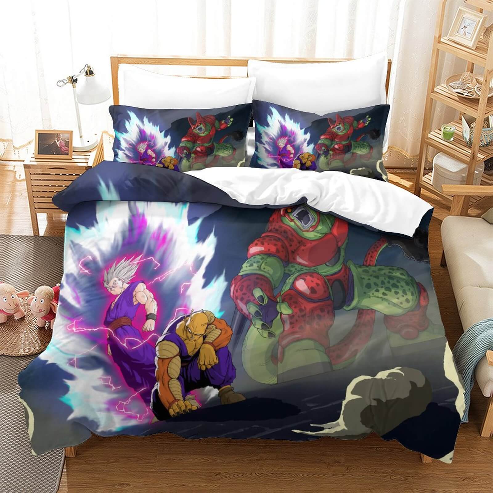 2024 NEW Dragon Ball Super Super Hero Bedding Sets Quilt Cover Without Filler