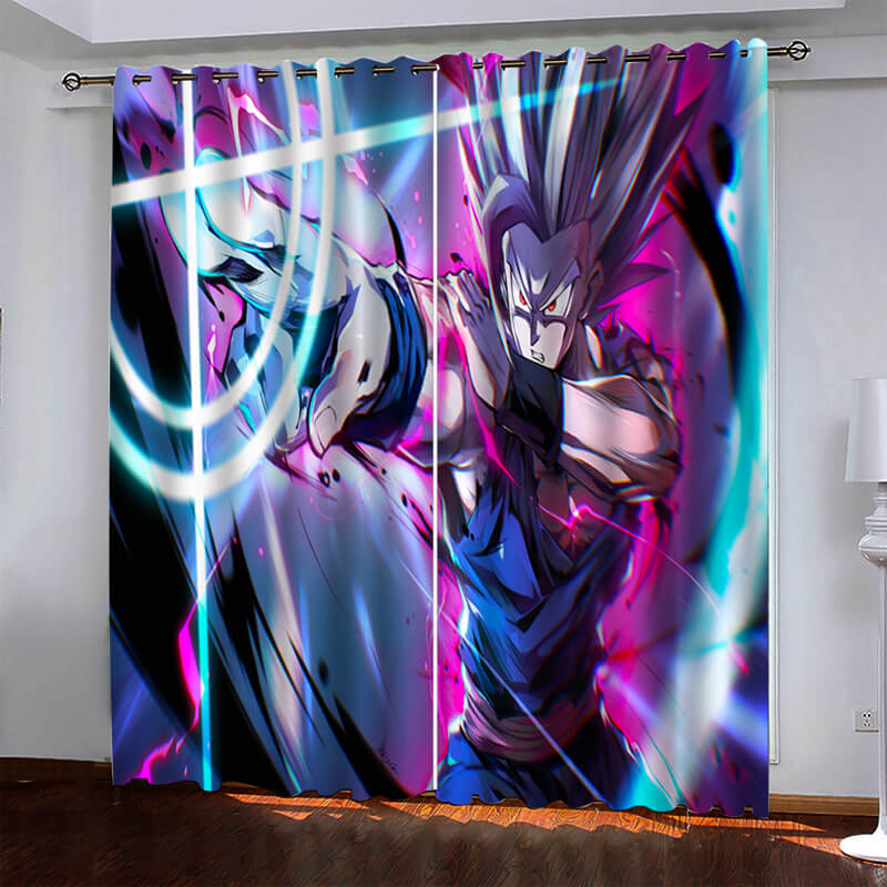 2024 NEW Dragon Ball Super Super Hero Curtains Blackout Window Drapes