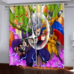 2024 NEW Dragon Ball Super Super Hero Curtains Blackout Window Drapes