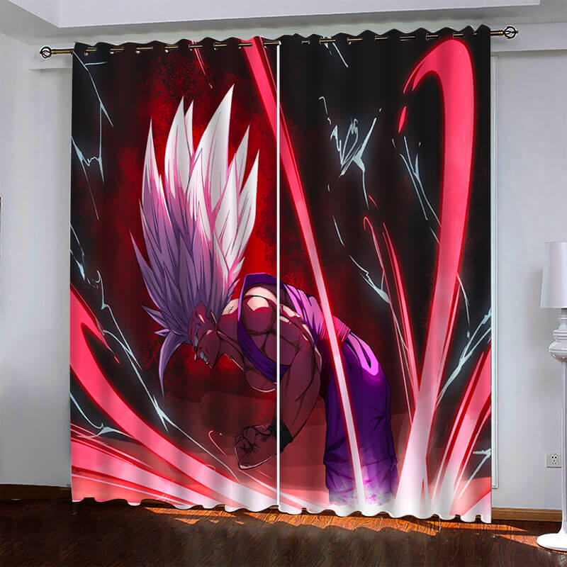 2024 NEW Dragon Ball Super Super Hero Curtains Blackout Window Drapes