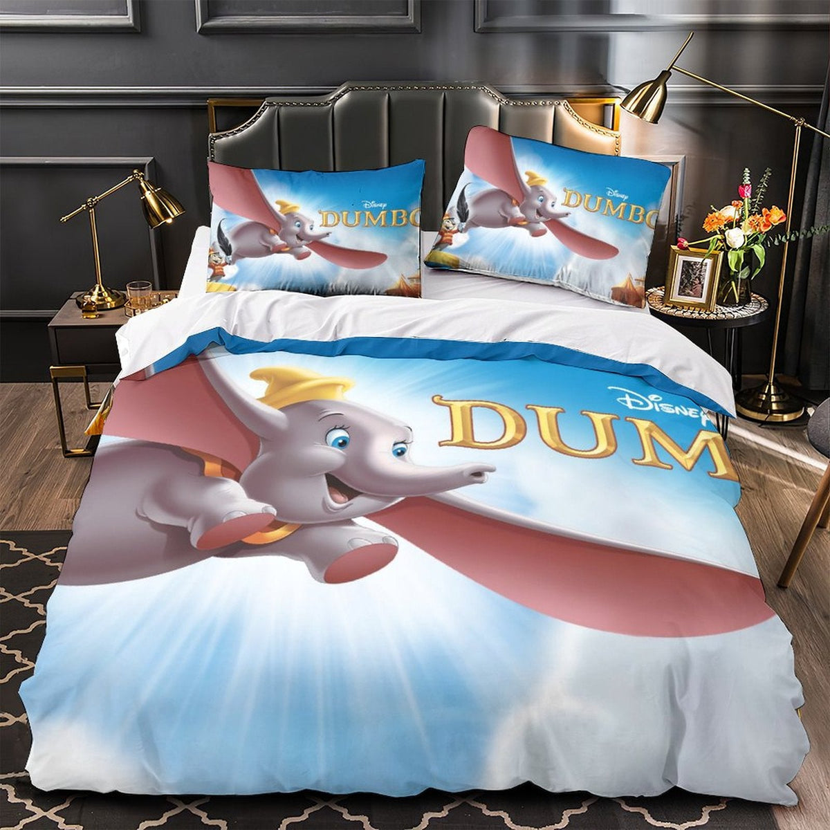 2024 NEW Dumbo Pattern Bedding Set Quilt Duvet Cover Without Filler