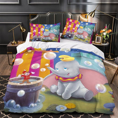 2024 NEW Dumbo Pattern Bedding Set Quilt Duvet Cover Without Filler