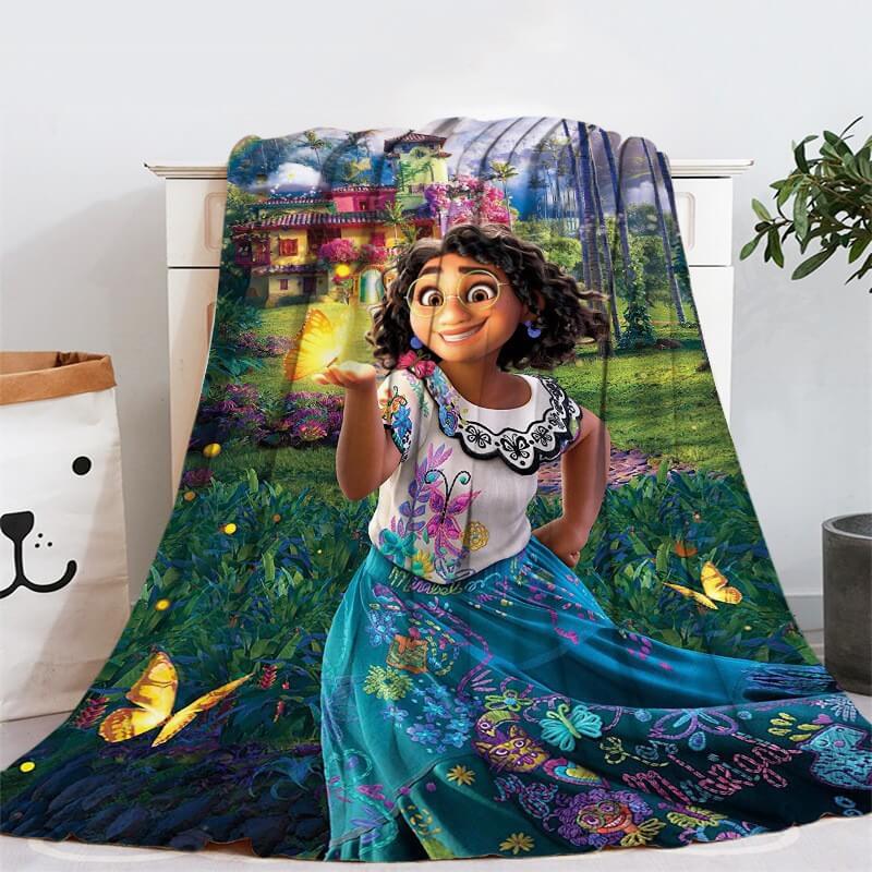 2024 NEW Encanto Blanket Cosplay Flannel Throw Room Decoration