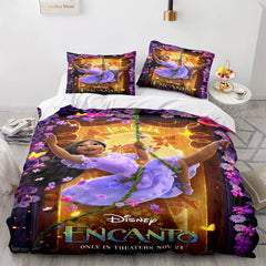 2024 NEW Encanto The Madrigal Family Bedding Set Quilt Duvet Cover Bedding Sets