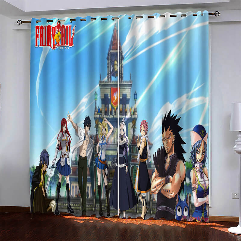 2024 NEW Fairy Tail Pattern Curtains Blackout Window Drapes