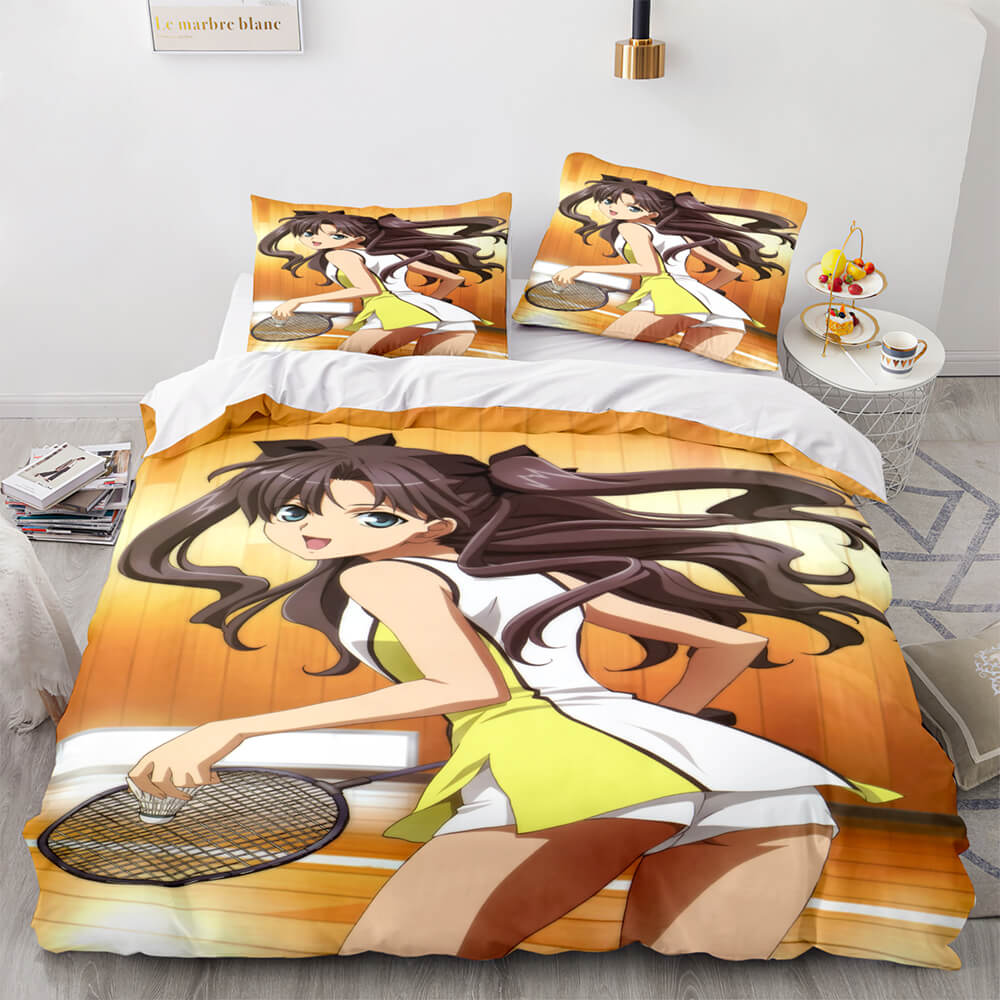 2026 NEW Fate stay night Tohsaka Rin Bedding Set Quilt Covers Without Filler
