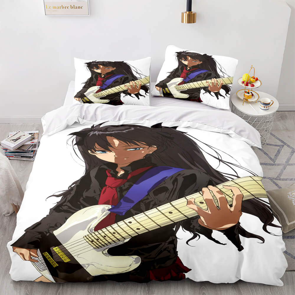 2026 NEW Fate stay night Tohsaka Rin Bedding Set Quilt Covers Without Filler
