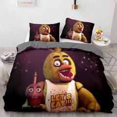 2024 NEW Five Nights at Freddy's Cosplay Bedding Quilt Cover Without Filler