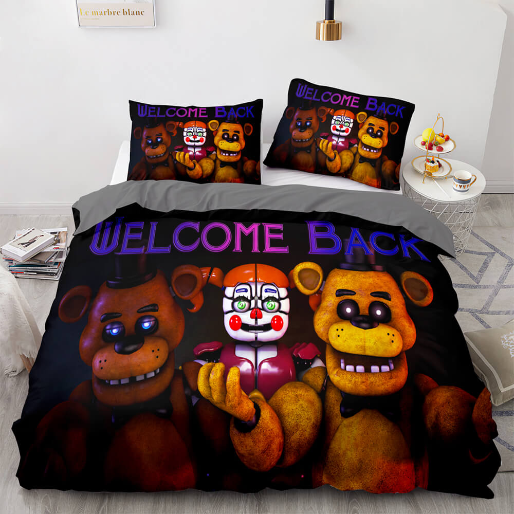 2024 NEW Five Nights at Freddy's Cosplay Bedding Sets Quilt Covers Without Filler