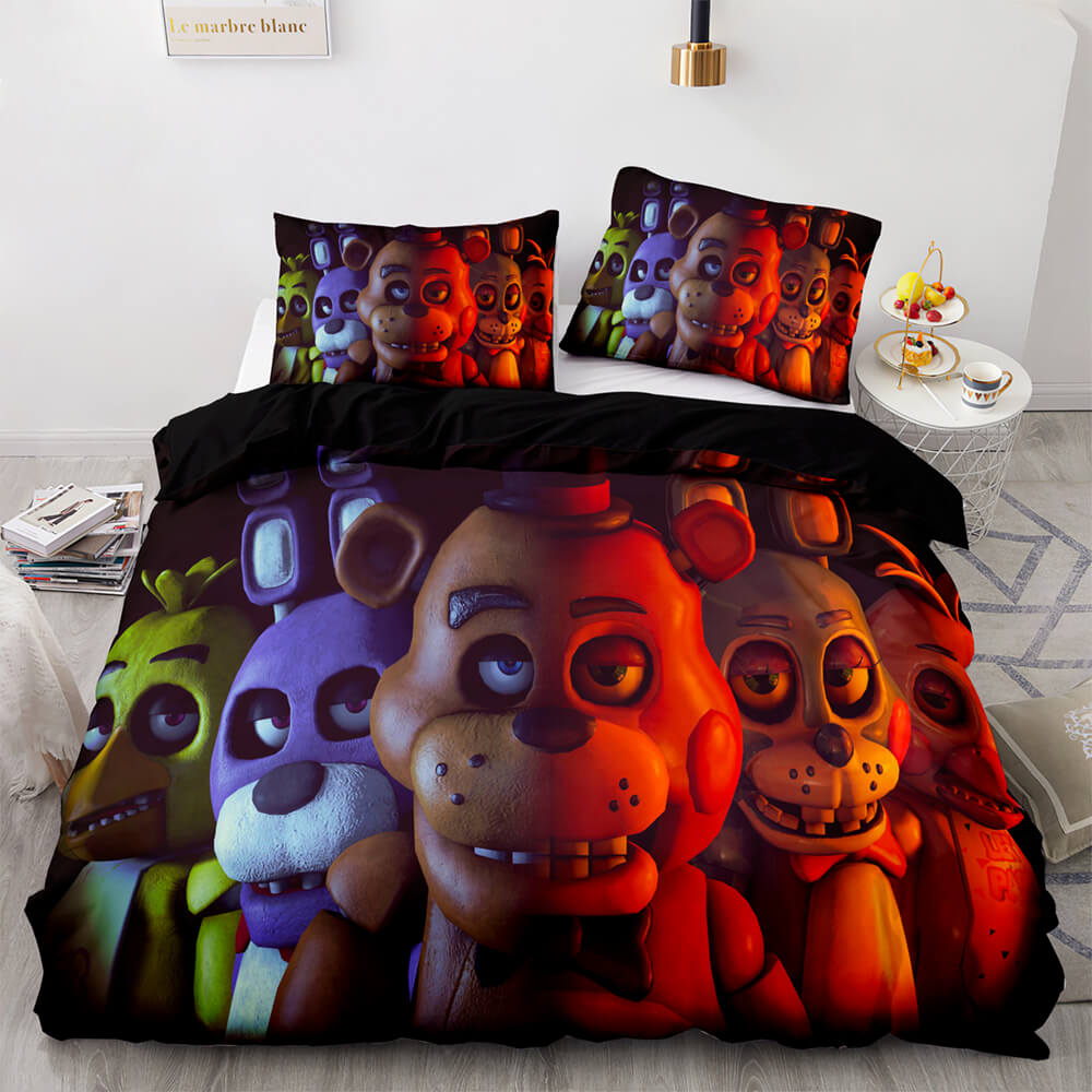 2024 NEW Five Nights at Freddy's Cosplay Bedding Sets Quilt Covers Without Filler