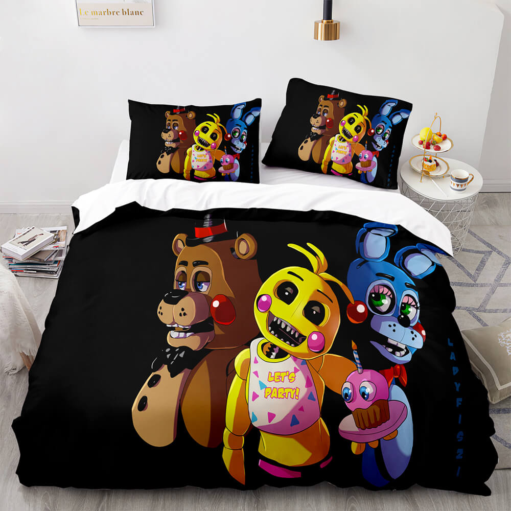 2024 NEW Five Nights at Freddy's Cosplay Bedding Sets Quilt Covers Without Filler