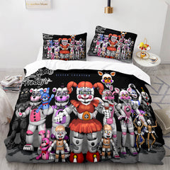 2024 NEW Five Nights at Freddy's Cosplay Bedding Sets Quilt Covers Without Filler