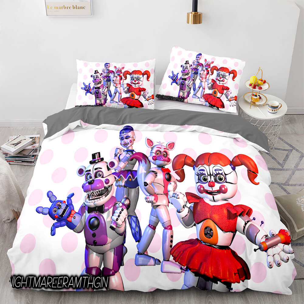 2024 NEW Five Nights at Freddy's Cosplay Bedding Sets Quilt Covers Without Filler