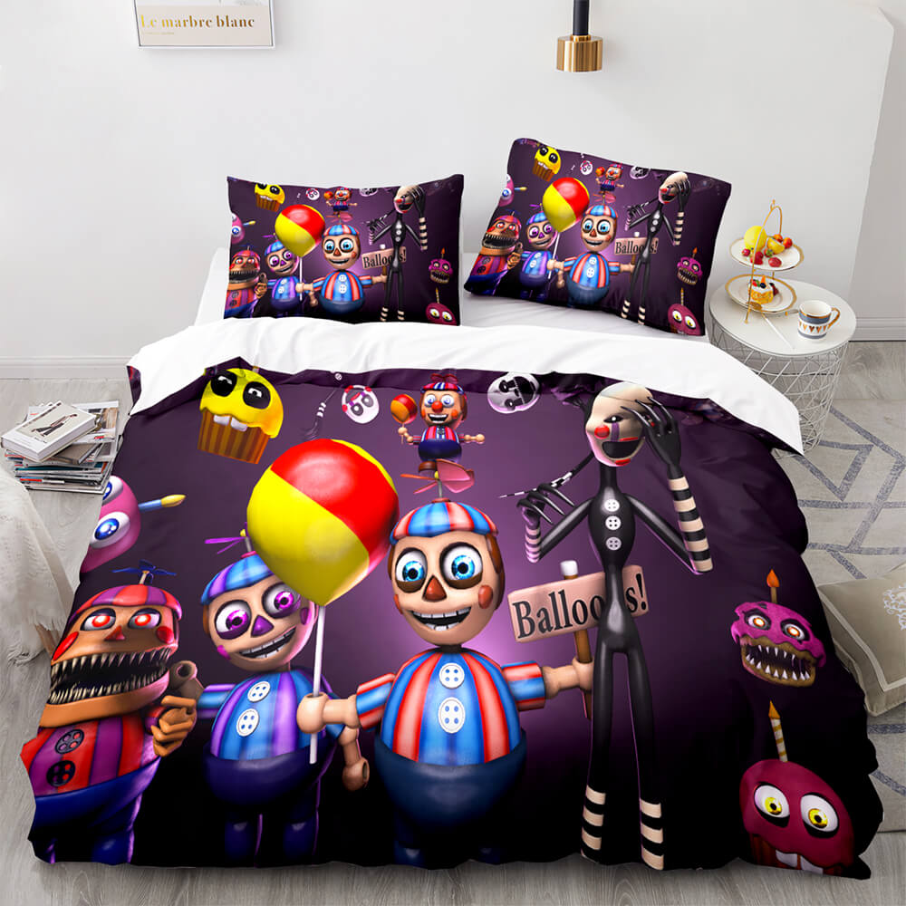 2024 NEW Five Nights at Freddy's Cosplay Bedding Sets Quilt Covers Without Filler