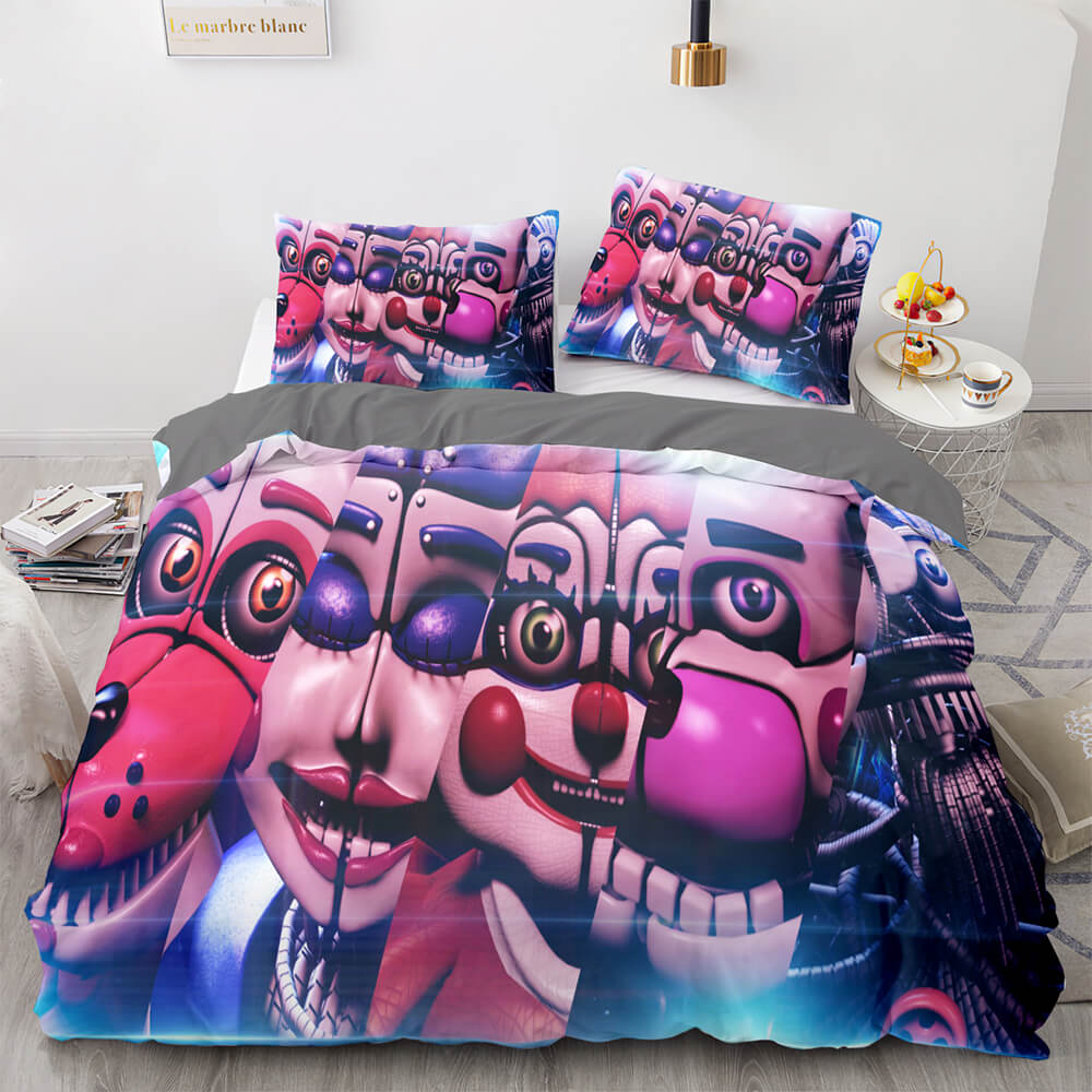 2024 NEW Five Nights at Freddy's Cosplay Bedding Sets Quilt Covers Without Filler