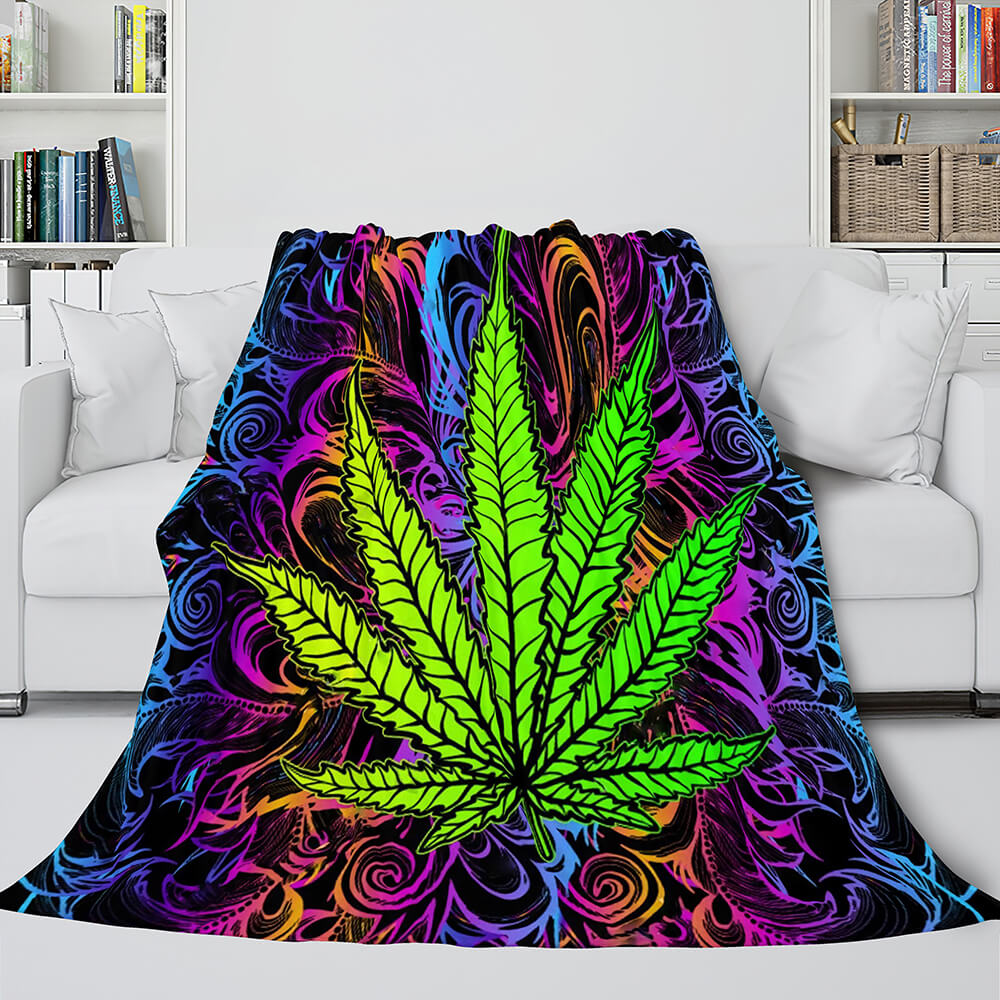 2024 NEW Flower Flannel Fleece Throw Cosplay Blanket