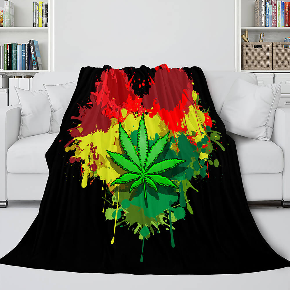 2024 NEW Flower Flannel Fleece Throw Cosplay Blanket