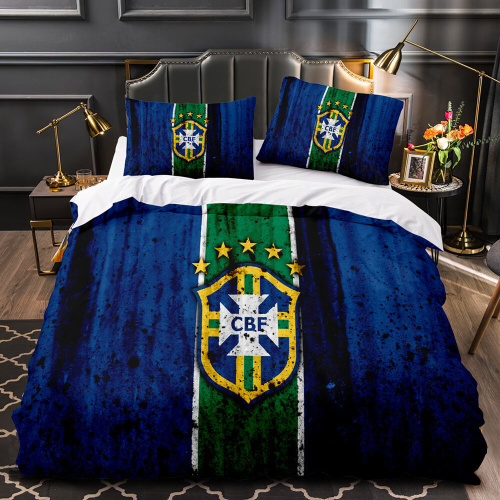 2024 NEW Football Team Bedding Set Quilt Cover Without Filler