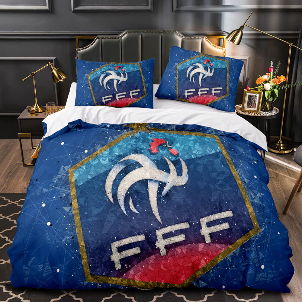 2024 NEW Football Team Bedding Set Quilt Cover Without Filler