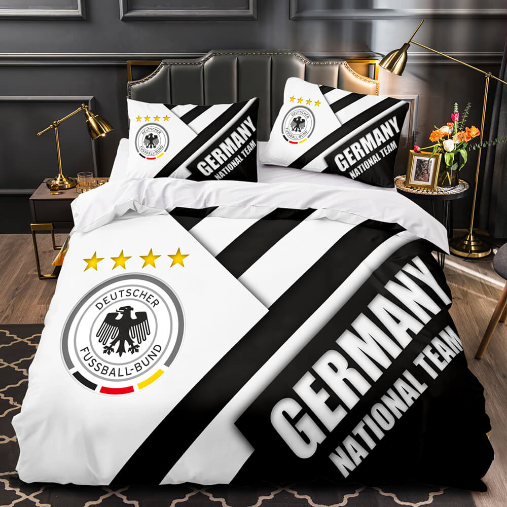 2024 NEW Football Team Bedding Set Quilt Cover Without Filler