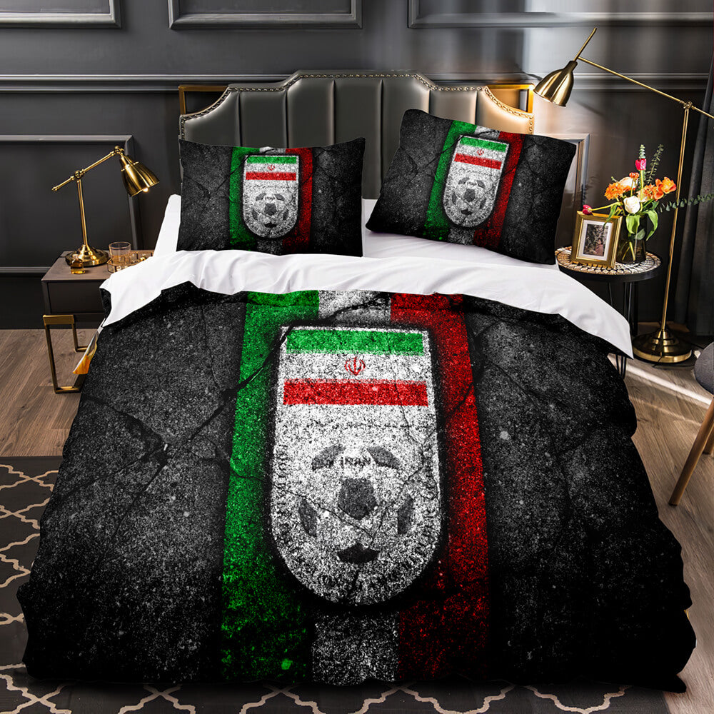 2024 NEW Football Team Bedding Set Quilt Cover Without Filler