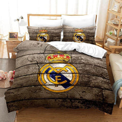 2024 NEW Football Team FCB Bedding Sets Quilt Covers Without Filler