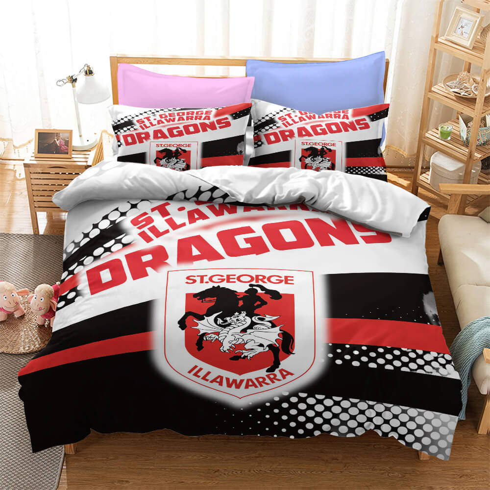 2024 NEW Football Team FCB Bedding Sets Quilt Covers Without Filler