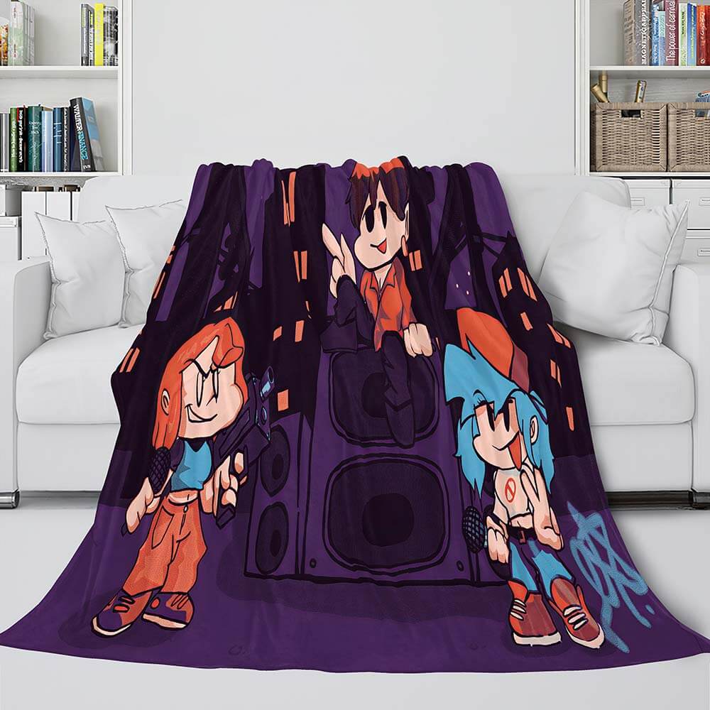 2026 NEW Friday Night Funkin Flannel Fleece Blanket