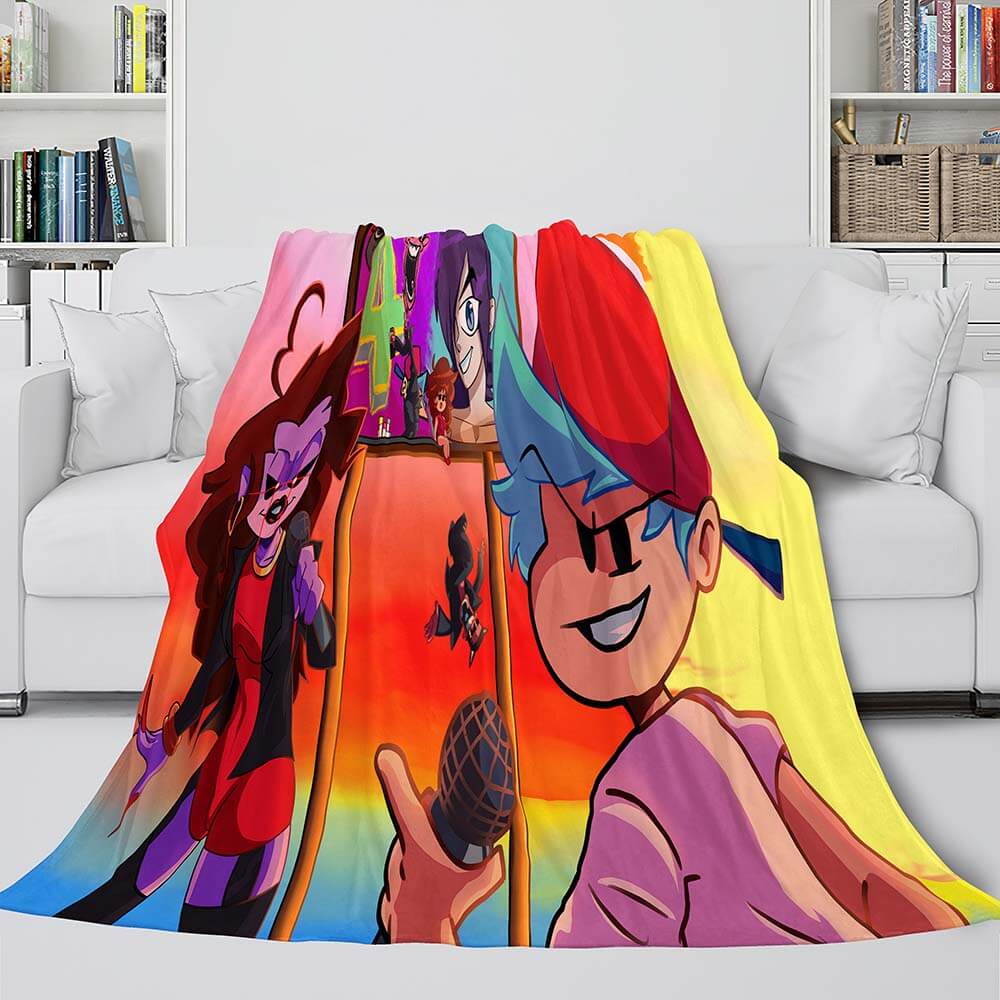 2026 NEW Friday Night Funkin Flannel Fleece Blanket